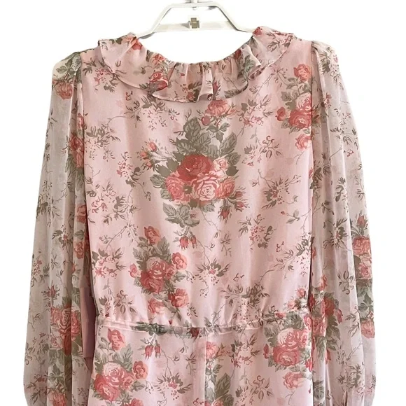 Rachel Parcell Pink Frosty Sophia Romper - Picture 6 of 8